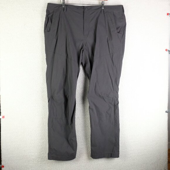 Mountain Hardwear Pants Mens 42X34 Gray Hiking Nylon Lightweight Stretch - Picture 1 of 10